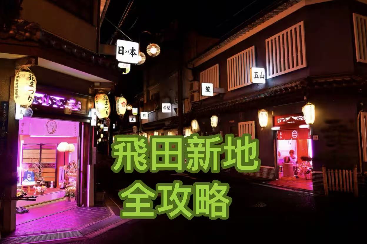 日本风俗情报之大阪飞田新地完整攻略（2026最新版）
