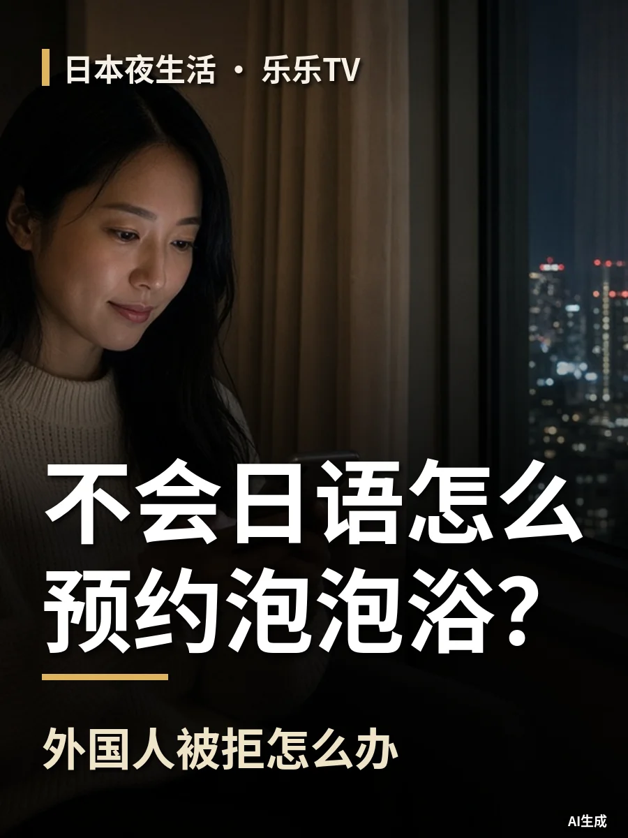 不会日语怎么预约泡泡浴？外国人被拒怎么办